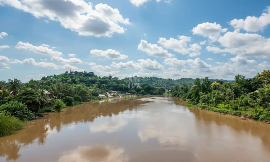 Old French Bridge西側通路からの景色