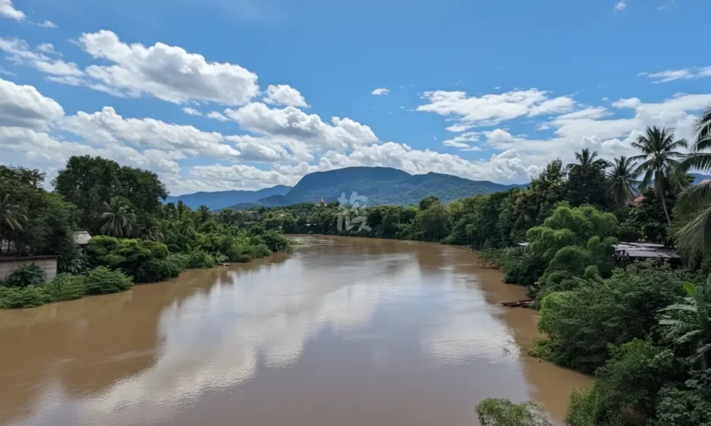 Old French Bridge東側通路からの景色