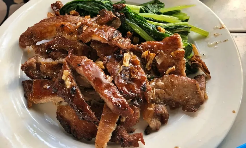 ガーリックポーク