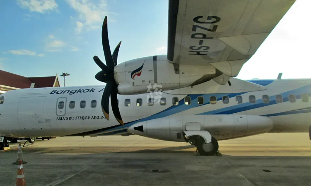 Bangkok Airwasの飛行機