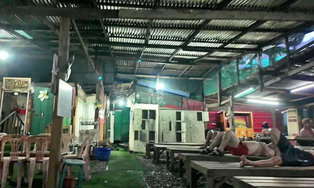 Southida Saunaの内部