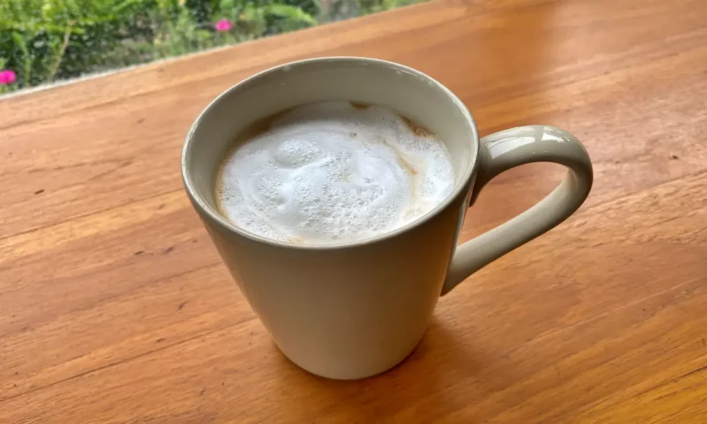 Aromdee Natureのカフェラテ