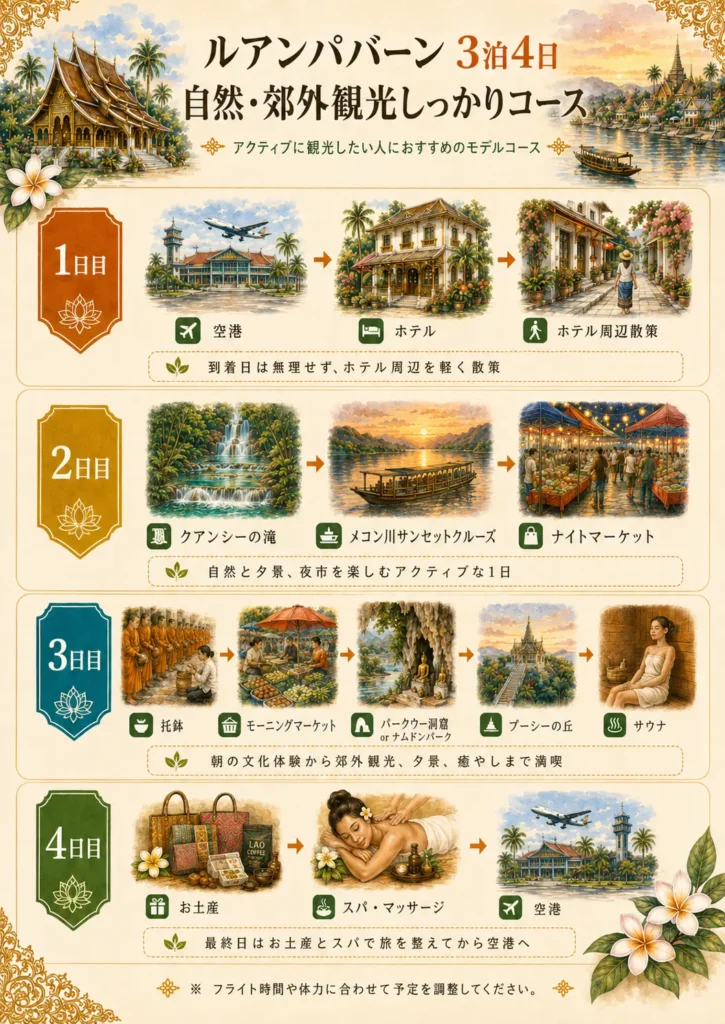 自然・郊外観光しっかりコースをまとめた画像
