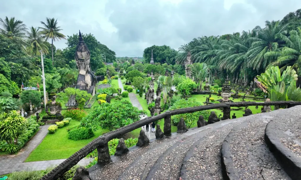 悪魔の口の塔の屋上からの風景