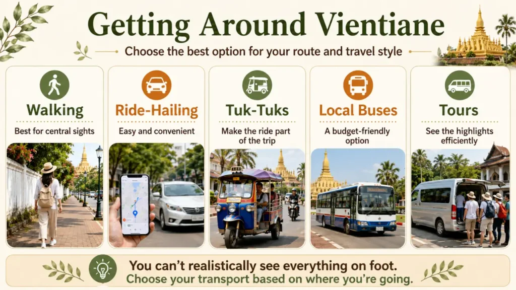 How to Get Around Vientiane for Sightseeing