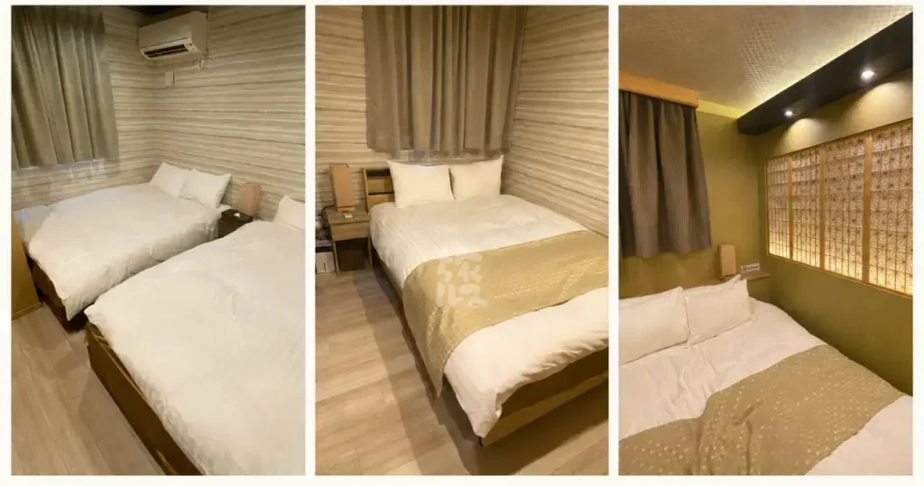 Bed Spaces at Oyado Nene Heiwajima