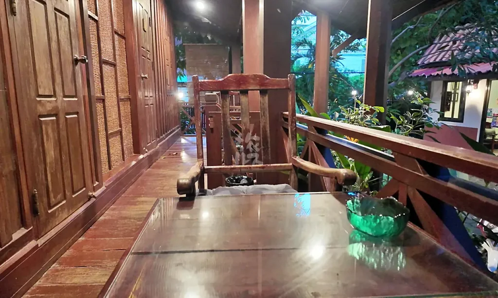 Villa De Mekongのデッキ